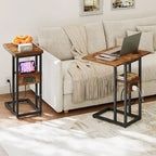 Table d'appoint pliante - 15,4P x 10,2L x 25,2H
