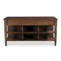Cove, îlot de cuisine en bois avec rangement - 72L x 40,5P x 36,5H