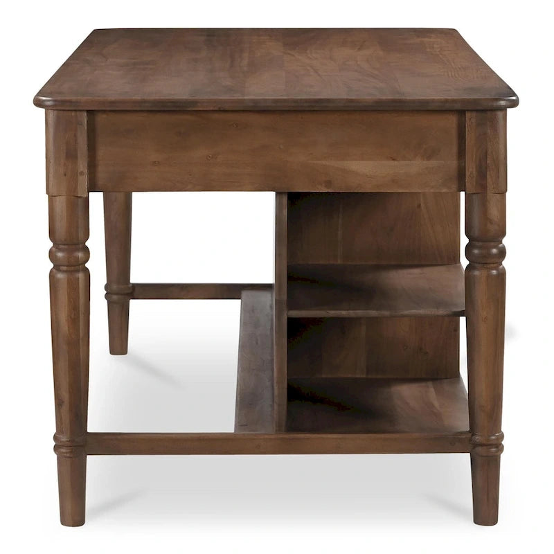   Cove, Wooden Kitchen Island with Storage - 72W x40.5D x36.5H