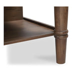 Cove, îlot de cuisine en bois avec rangement - 72L x 40,5P x 36,5H