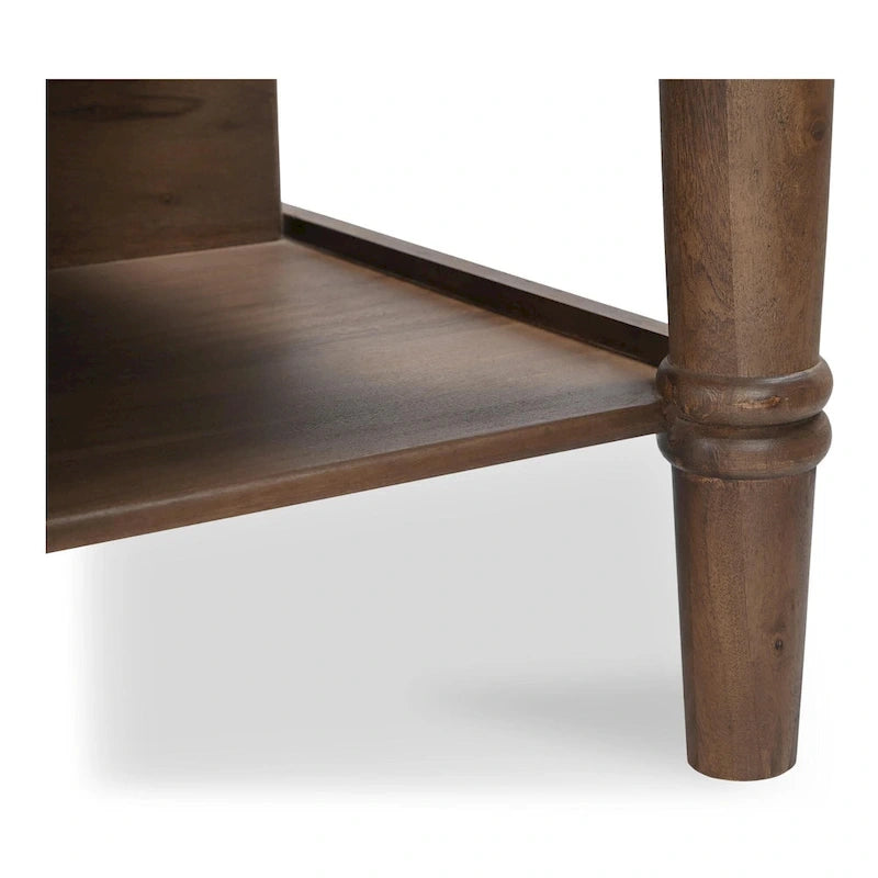 Cove, îlot de cuisine en bois avec rangement - 72L x 40,5P x 36,5H