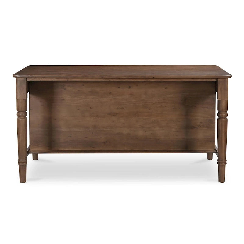 Cove, îlot de cuisine en bois avec rangement - 72L x 40,5P x 36,5H