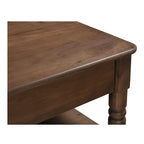 Cove, îlot de cuisine en bois avec rangement - 72L x 40,5P x 36,5H