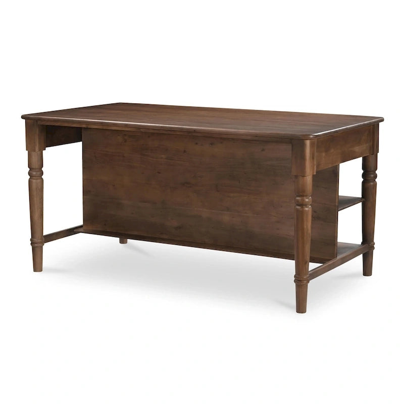 Cove, îlot de cuisine en bois avec rangement - 72L x 40,5P x 36,5H