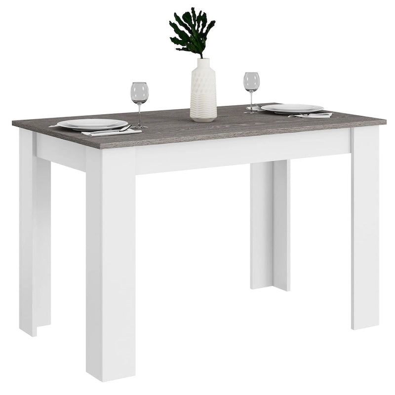 Table de salle à manger 47 pouces Table à manger de cuisine rectangulaire pour
