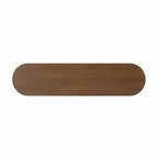 58.9 Table console moderne pour entrée, Table de canapé étroite avec étagère ouverte pour usage multifonctionnel