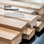 Lit capitonné en tissu en bois massif Durem II Modern Classic