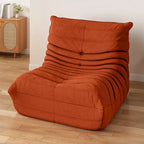 Fauteuil poire avec mousse à mémoire de forme, canapé de sol paresseux pour adultes et enfants