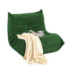Fauteuil poire avec mousse à mémoire de forme, canapé de sol paresseux pour adultes et enfants