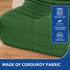 Fauteuil poire avec mousse à mémoire de forme, canapé de sol paresseux pour adultes et enfants
