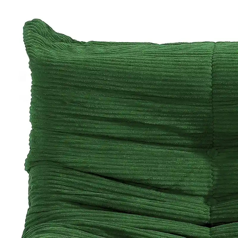 Fauteuil poire avec mousse à mémoire de forme, canapé de sol paresseux pour adultes et enfants