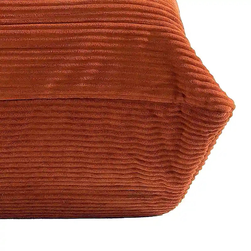 Fauteuil poire avec mousse à mémoire de forme, canapé de sol paresseux pour adultes et enfants