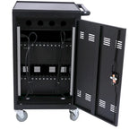 Chariot et armoire de recharge mobile