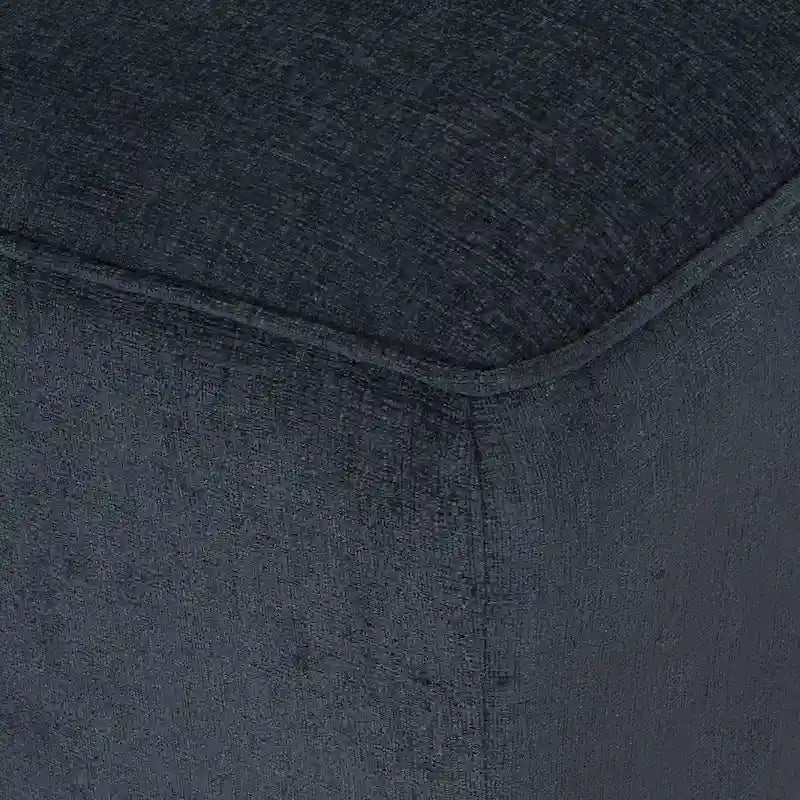 Causeuse double capitonnée contemporaine Freas avec oreillers décoratifs par   - 63,00 L x 58,50 l x 34,50 H