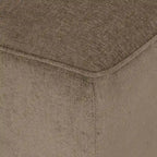Causeuse double capitonnée contemporaine Freas avec oreillers décoratifs par   - 63,00 L x 58,50 l x 34,50 H
