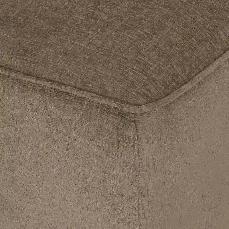 Causeuse double capitonnée contemporaine Freas avec oreillers décoratifs par   - 63,00 L x 58,50 l x 34,50 H