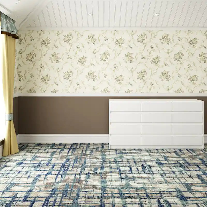Commode à 12 tiroirs pour chambre avec tiroirs profonds, grande commode en bois sur pied