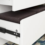 Commode à 12 tiroirs pour chambre avec tiroirs profonds, grande commode en bois sur pied