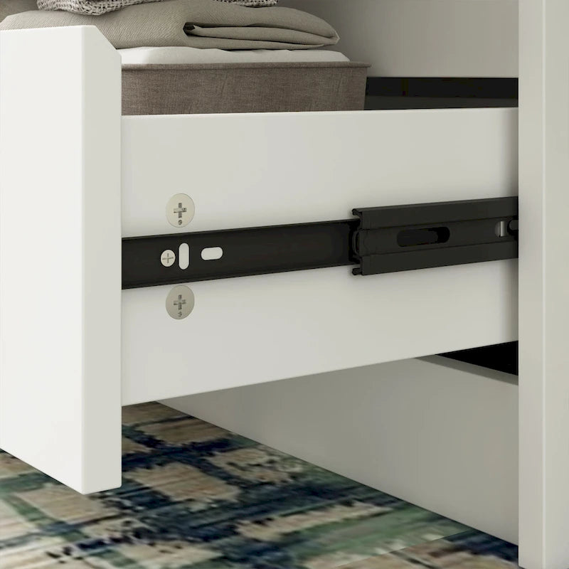 Commode à 12 tiroirs pour chambre avec tiroirs profonds, grande commode en bois sur pied