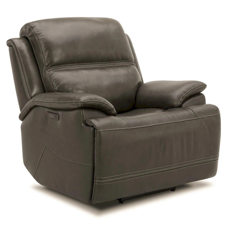 Fauteuil inclinable électrique - Fauteuil rembourré gris graphite