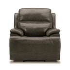 Fauteuil inclinable électrique - Fauteuil rembourré gris graphite
