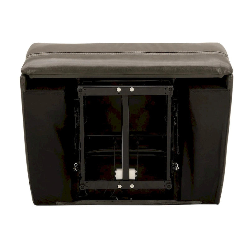 Fauteuil inclinable électrique - Fauteuil rembourré gris graphite