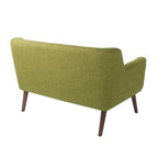 Causeuse Balestrand mi-siècle en tissu capitonné - S.O.