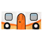 Rideau en coton pour lit sous lit de camping-car