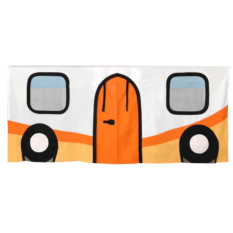 Rideau en coton pour lit sous lit de camping-car
