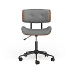 Chaise de bureau moderne de style mi-siècle Leksand Simple