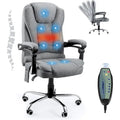 Chaise de bureau ergonomique avec 7 points de massage vibrant et fonctions chauffantes