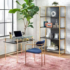 Bureau en verre Thayer du milieu du siècle