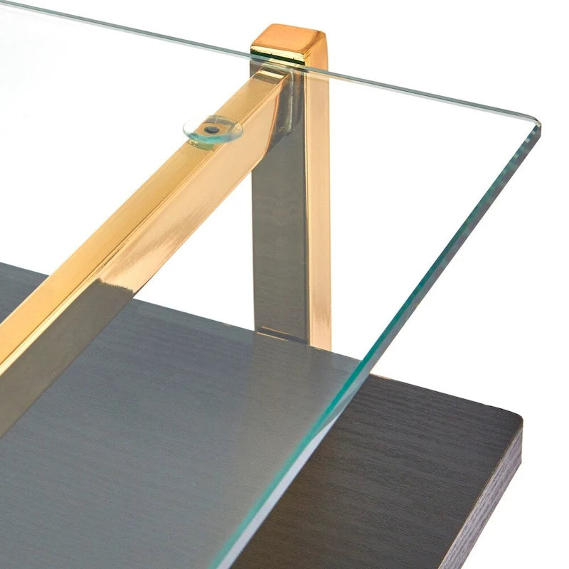 Bureau en verre Thayer du milieu du siècle