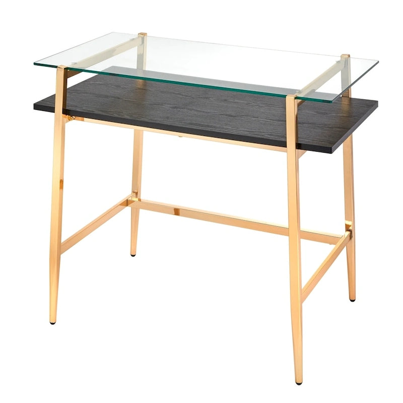 Bureau en verre Thayer du milieu du siècle