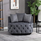 Fauteuil d'appoint / Fauteuil classique en tonneau pour le salon / Fauteuil de loisirs moderne