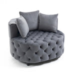 Fauteuil d'appoint / Fauteuil classique en tonneau pour le salon / Fauteuil de loisirs moderne