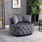 Fauteuil d'appoint / Fauteuil classique en tonneau pour le salon / Fauteuil de loisirs moderne