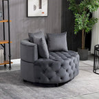 Fauteuil d'appoint / Fauteuil classique en tonneau pour le salon / Fauteuil de loisirs moderne