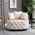 Fauteuil d'appoint / Fauteuil classique en tonneau pour le salon / Fauteuil de loisirs moderne