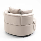 Fauteuil d'appoint / Fauteuil classique en tonneau pour le salon / Fauteuil de loisirs moderne