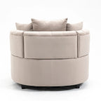 Fauteuil d'appoint / Fauteuil classique en tonneau pour le salon / Fauteuil de loisirs moderne