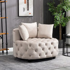 Fauteuil d'appoint / Fauteuil classique en tonneau pour le salon / Fauteuil de loisirs moderne