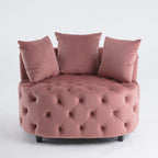 Fauteuil d'appoint / Fauteuil classique en tonneau pour le salon / Fauteuil de loisirs moderne