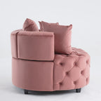 Fauteuil d'appoint / Fauteuil classique en tonneau pour le salon / Fauteuil de loisirs moderne