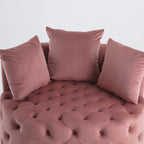 Fauteuil d'appoint / Fauteuil classique en tonneau pour le salon / Fauteuil de loisirs moderne
