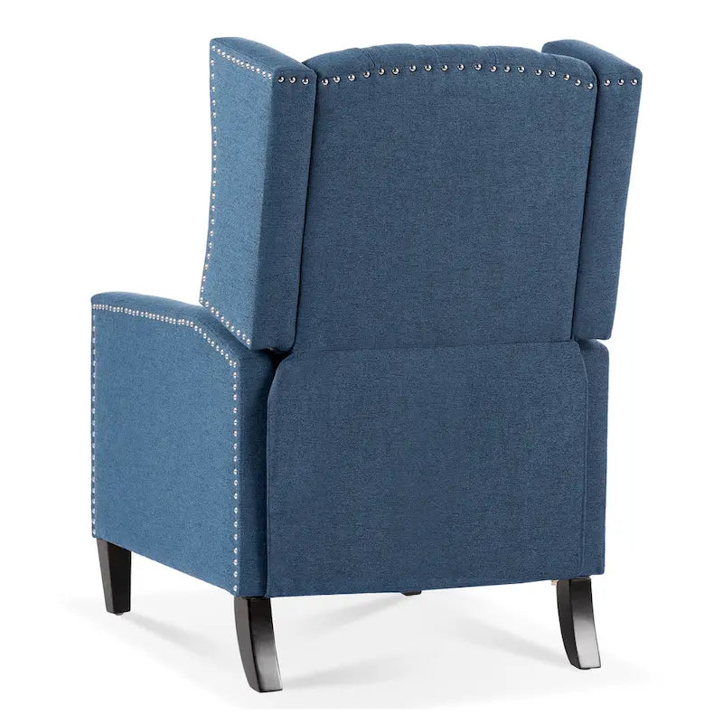 27.16 Fauteuil inclinable manuel large avec accoudoirs ailés