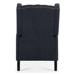 27.16 Fauteuil inclinable manuel large avec accoudoirs ailés