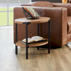   Round End Table