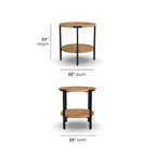 Table d'appoint ronde