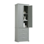 Meuble de rangement haut à trois tiroirs pour salle de bain/bureau